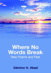 Where No Words Break New Poems and Past